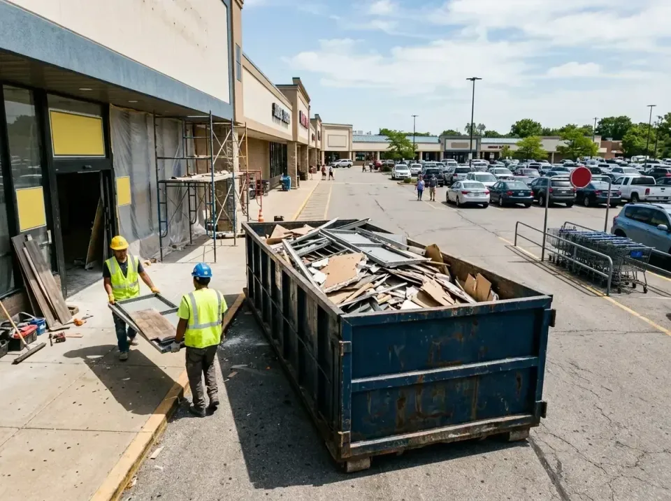 retail-store-renovation-debris-003 — frequently asked questions, Roll-off Dumpster Rentals in Plainwell, MI